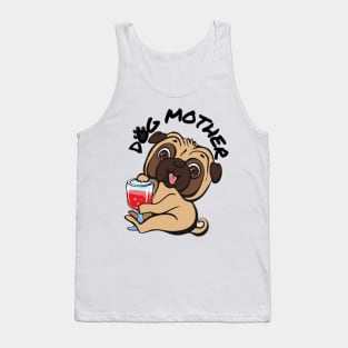 Dog Mother Wine Lover Tank Top